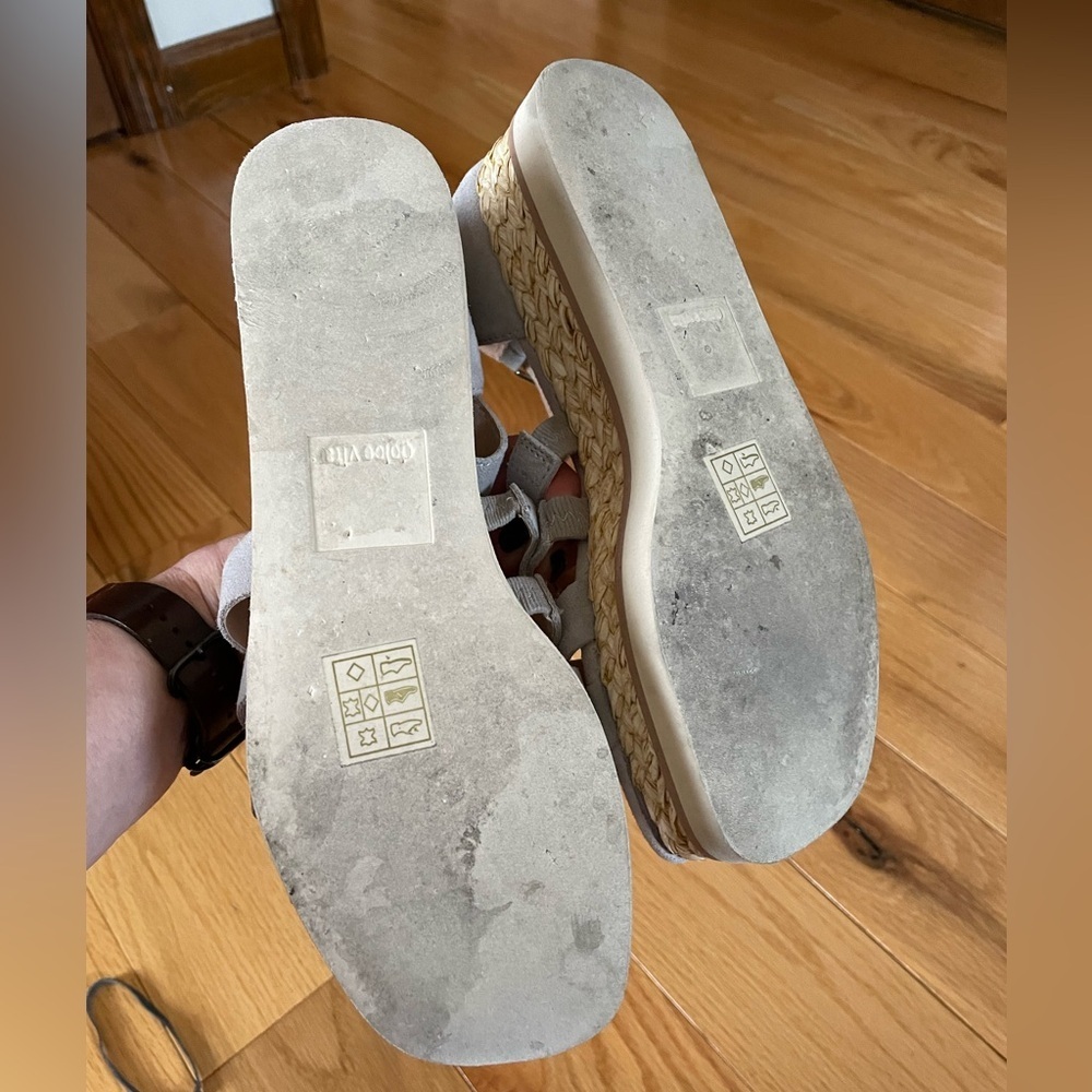 Dolce Vita Sandals, light grey, size 8, good used condition - Picture 7 of 7